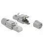 Laido jungtis DeLOCK 86476 RJ-45 Pilka