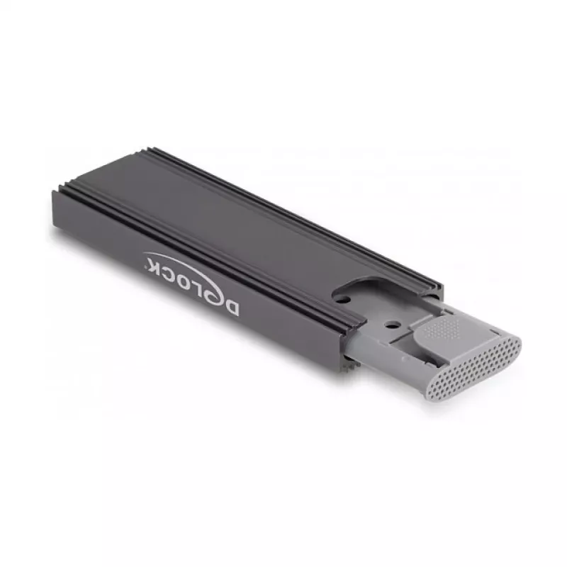 SSD korpusas DeLOCK External USB Type-C Combo Enclosure for M.2 NVMe PCIe or SATA SSD tool free