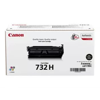 Canon 732H tonerio kasetė 1 vnt. Originali juoda