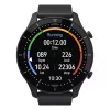Išmanusis laikrodis MEDIA-TECH MT870 — 1,3 colio (3,3 cm) IPS jutiklinis ekranas, 51 mm korpusas, Bluetooth, juodas