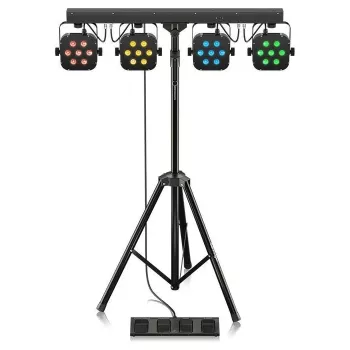 Behringer STAGE TRI LED BUNDLE ST1 rinkinys 4xLEDPAR su valdikliu + stovu