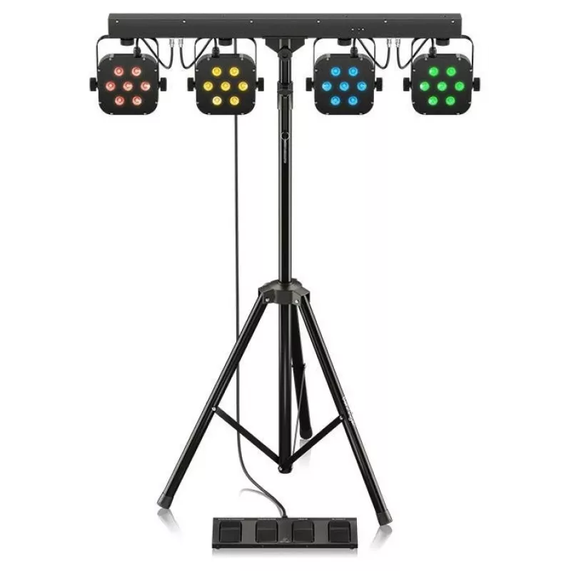 Behringer STAGE TRI LED BUNDLE ST1 rinkinys 4xLEDPAR su valdikliu + stovu