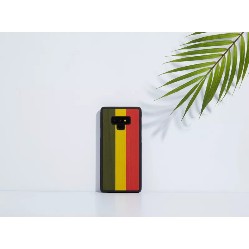 man and wood išmaniojo telefono dėklas Samsung Galaxy Note 9 — Reggae Juoda apsauginis gaubtas
