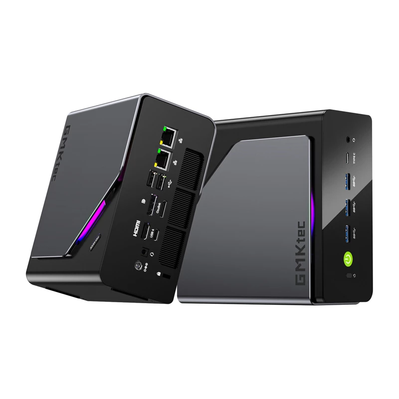 Mini kompiuteris GMKtec K15 su Intel Core Ultra 5 125U, 16 GB RAM, 1 TB SSD, Windows 11 Pro