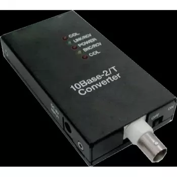 Medijos keitiklis ALLNET ALL0500v3, skirtas 10BASE-T (RJ45) į 10BASE-2 (BNC)