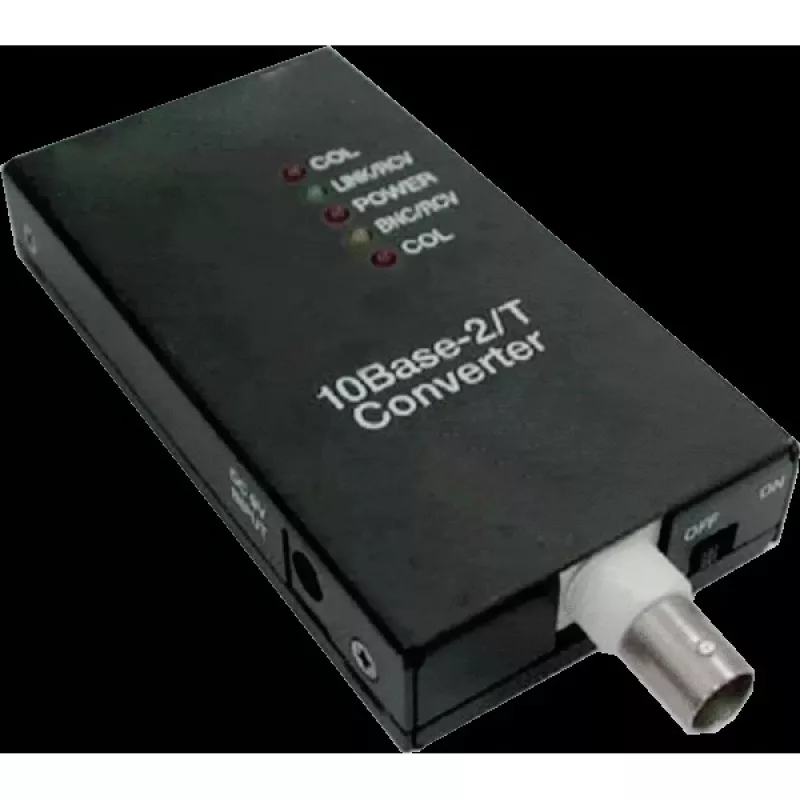 Medijos keitiklis ALLNET ALL0500v3, skirtas 10BASE-T (RJ45) į 10BASE-2 (BNC)