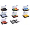 Plastikinis stalčiaus daliklis Allit EuroPlus K44 320x150x40 mm, moduliniai įdėklai saugojimo dėžėms