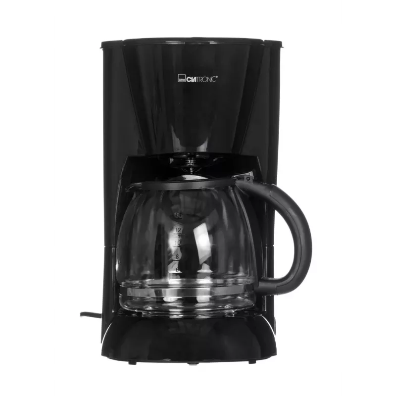 Kavos virimo aparatas CLATRONIC KA 3473, 1,5 l vandens talpykla, 14 puodelių talpa, juodas