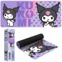 Pelės kilimėlis Kids Euroswan 80x30 cm Hello Kitty Kuromi, didelis stačiakampis žaidimų/stalo kilimėlis