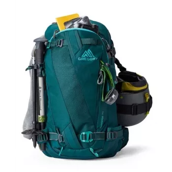 Gregory Targhee moteriška žygio kuprinė 30 L S/M žalia