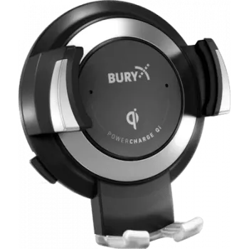 Išmaniojo telefono laikiklis thb bury PowerCharge Qi 01.1888.000A su USB ir Qi 5W belaidžiu įkrovimu