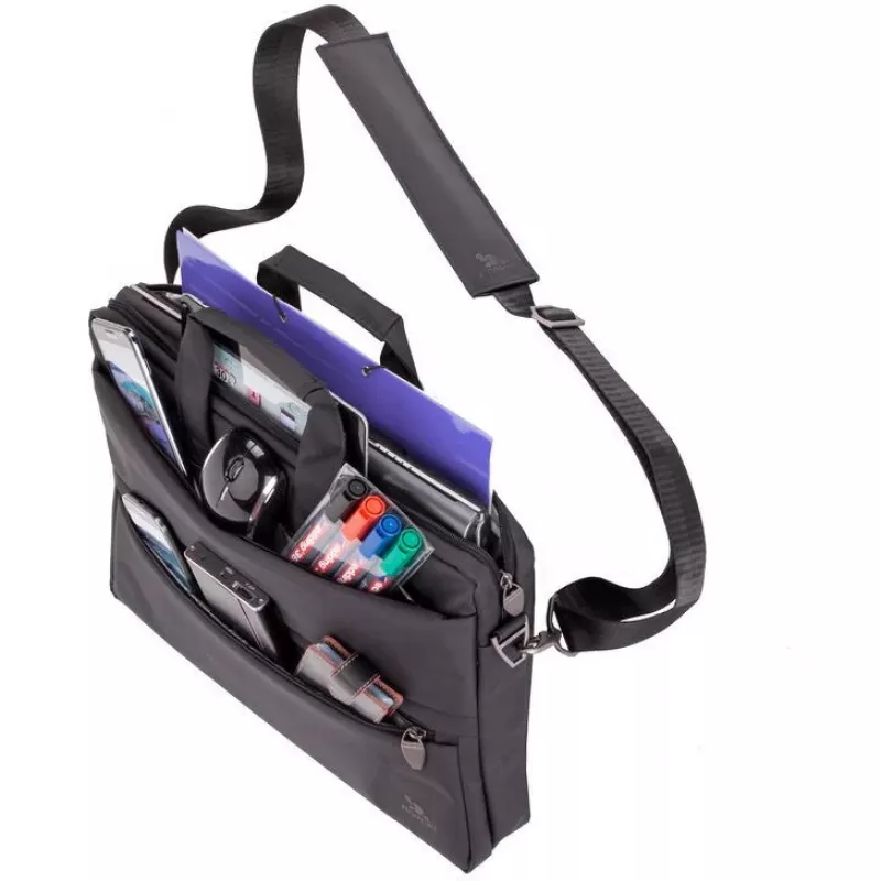 Messenger case Rivacase 8630 39.6 cm (15.6 colių) juoda