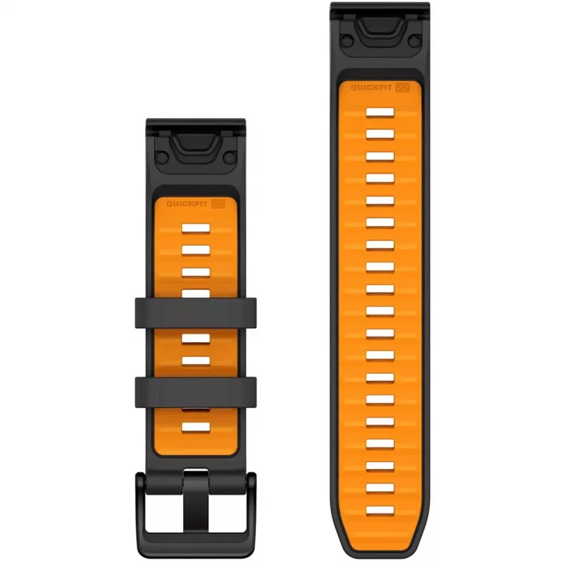 Dirželis Garmin QuickFit 010-13392-05 grafito oranžinė