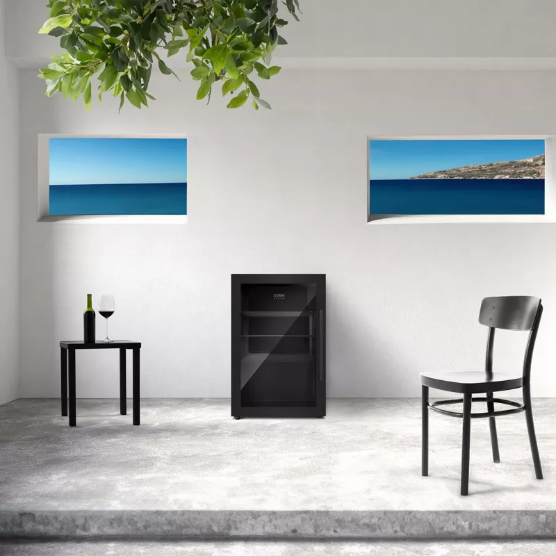 Caso | Barbecue Cooler | S-L | Energinio efektyvumo klasė F | Pastatomas | Juoda