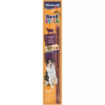 Kramtomas šunų skanėstas Vitakraft Beef Stick Lamb 12 g viename pagaliuke — avienos skonio, 12 g pakelyje, suaugusiems šunims, visų veislių