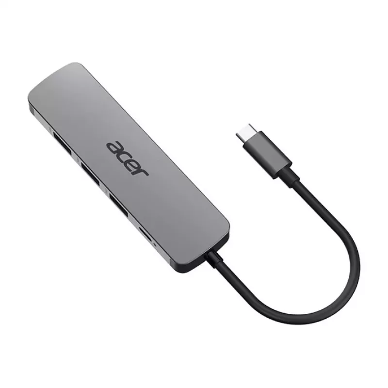 Acer 5‑in‑1 Type‑C Dongle HP.DSCAB.021 su HDMI, USB 3.0 ir 100 W energijos tiekimu