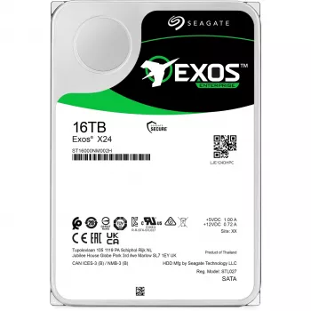 Seagate Exos X24 vidinis kietasis diskas 16 TB 7200 RPM 512 MB 3.5 col. Serial ATA III