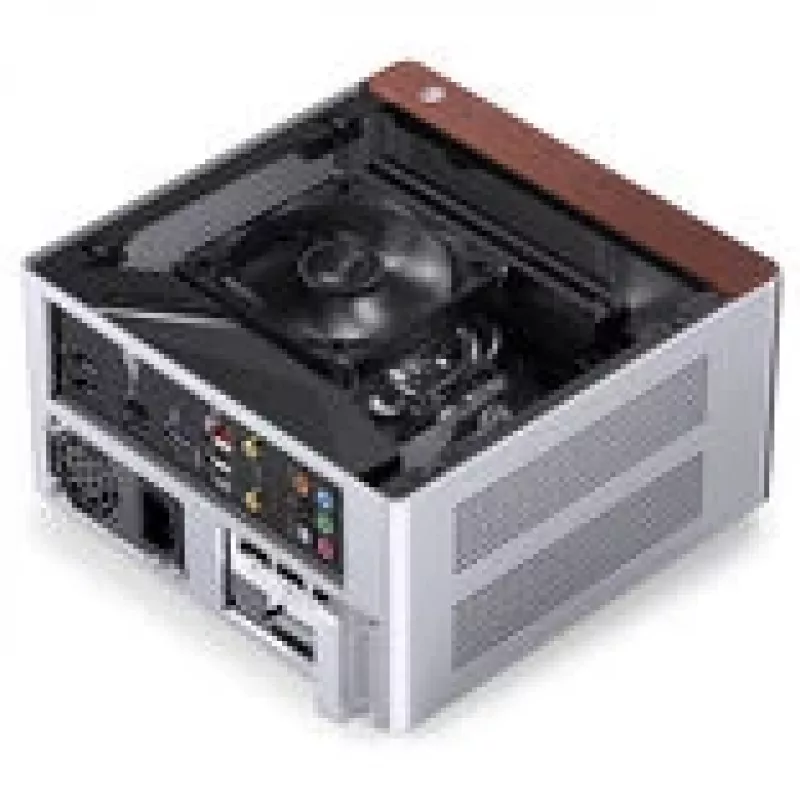 Kompiuterio korpusas Jonsbo NV10 Mini ITX - Sidabrinis