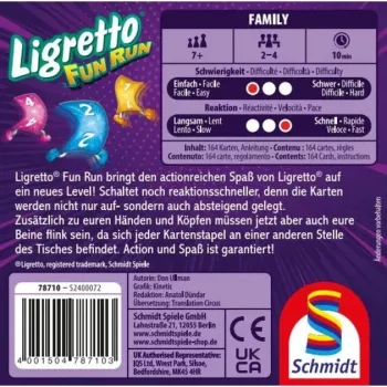 Ligretto Fun Run, kortų žaidimas