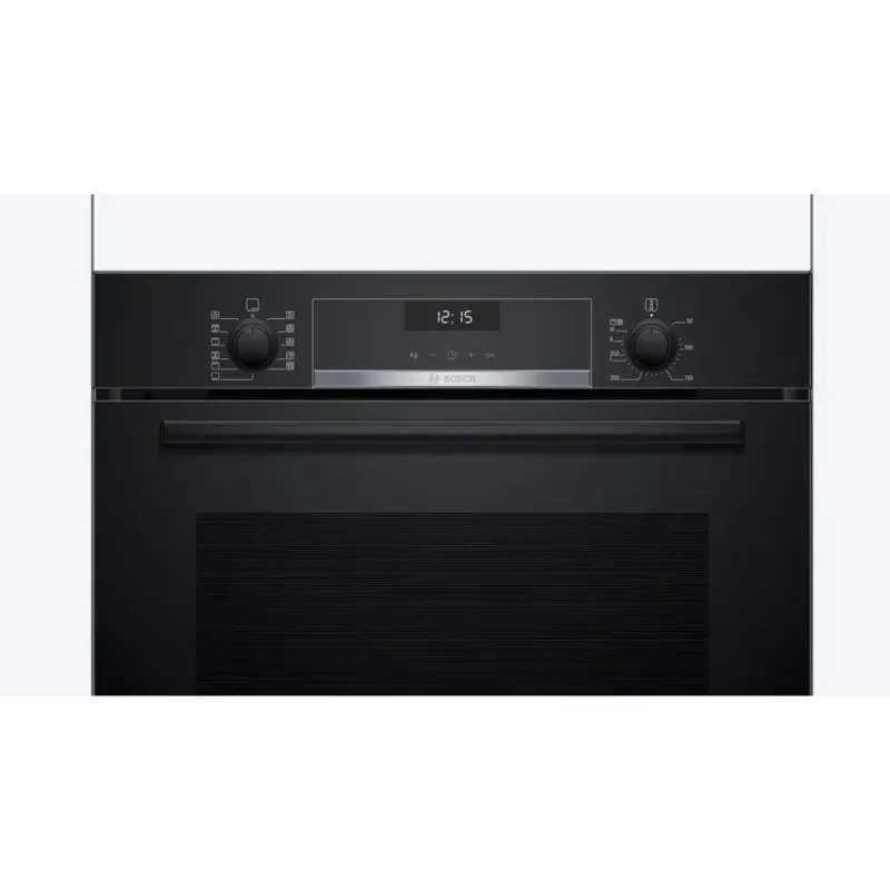 Įmontuojama elektrinė orkaitė Bosch HBG537FB4 su 71 l talpa, 4D karšto oro sistema, EcoClean, griliu, termozondu