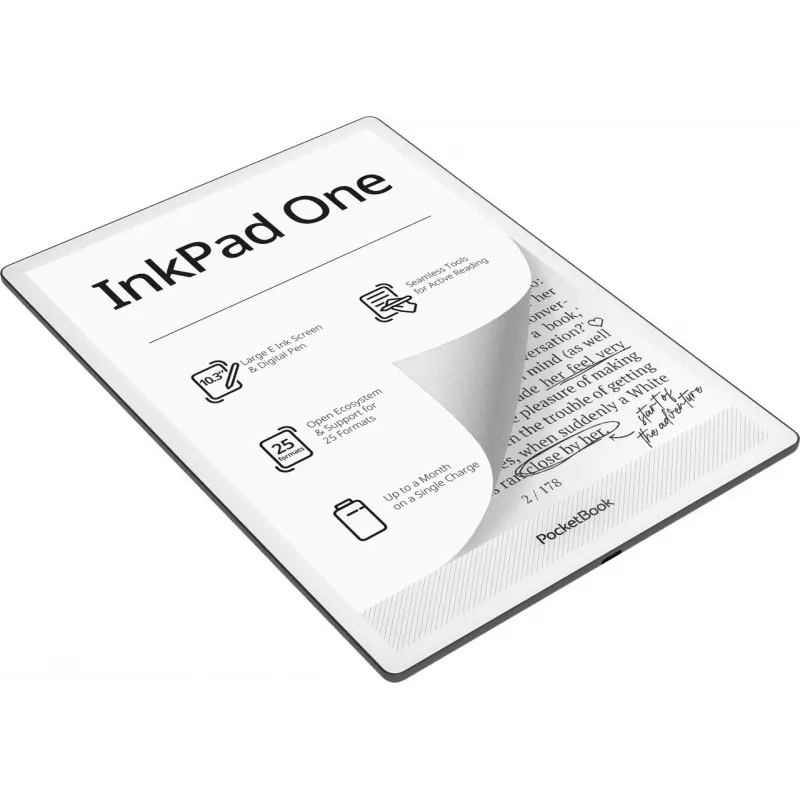 PocketBook InkPad One - matinė juoda