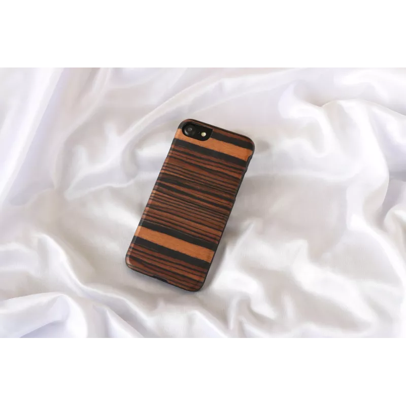 Dėklas Man&Wood Ebony/BL iPhone 7