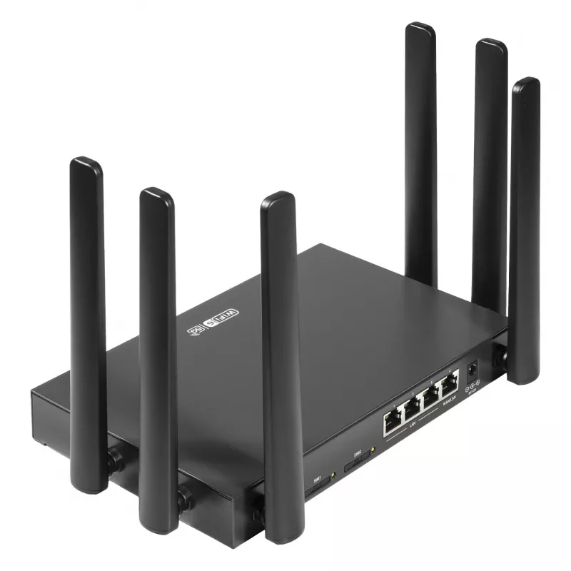 Maršrutizatorius Edimax 5G-8649AX Dviejų dažnių juostų 2,4 GHz 5 GHz Wi-Fi 5