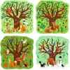 Puzzle UP - Vier Jahreszeiten (12, 16, 20 ir 24 dalių)