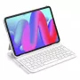„Inateck BK2007“ knygos tipo klaviatūros dėklas, skirtas 11 colių (27,9 cm) „iPad Air“ – „Bluetooth“, QWERTZ, 250 mAh baterija