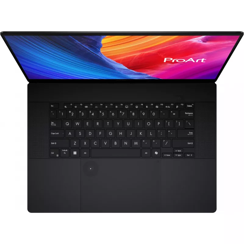 ASUS ProArt P16 H7606WM-RJ041X Copilot+ PC AMD Ryzen AI 9 HX 370 nešiojamas kompiuteris 40,6 cm (16 col.) jutiklinis ekranas 3K 32 GB LPDDR5x-SDRAM 2 TB SSD NVIDIA GeForce RTX 5060 Wi-Fi 7 (802.11be) Windows 11 Pro juoda