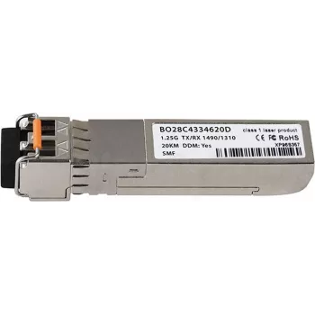 BlueOptics CSFP-GE-FE-BXD1-BO šviesolaidinis tinklo siųstuvo-imtuvo modulis 1250 Mbit/s (CSFP-GE-FE-BXD1-BO)
