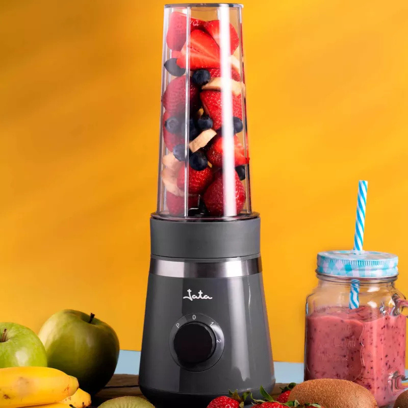 Sport blender JATA JEBT1001 Pilka Transparent