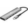 Goobay plonas 4 prievadų USB šakotuvas USB-C į 5 Gbit/s - - kištukas> 4x - lizdas (76564)