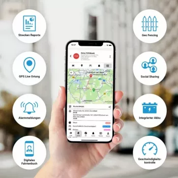 YUKAtrack GPS-Tracker Auto Fahrzeuge LKW mit SIM-Karte und Datenflat Europaweit LIVE Ortung