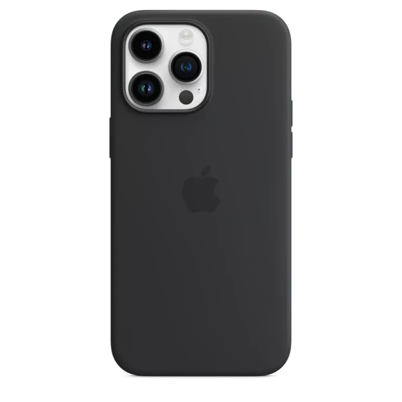Apple silikoninis dėklas su MagSafe, skirtas „Apple iPhone 14 Pro Max“, vidurnakčio