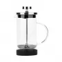 French Press Jata HCAF1135 rankinis kavinukas 0,35 l juodas skaidrus be BPA