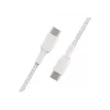 Pintas laidas USB-C USB-C 1 m baltas