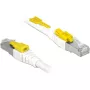 Tinklo kabelis DeLOCK 85335 RJ-45 Cat6a 5m Baltas