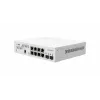 Tinklo komutatorius MikroTik CSS610-8G-2S+IN — 8x Gigabit RJ-45, 2x SFP+ 10G, PoE, 12–57V įvestis