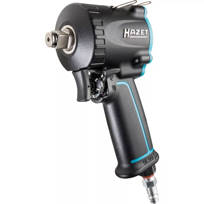 Smūginis veržliasukis HAZET 9012M-1 1/2 colio 8800 RPM juoda, mėlyna