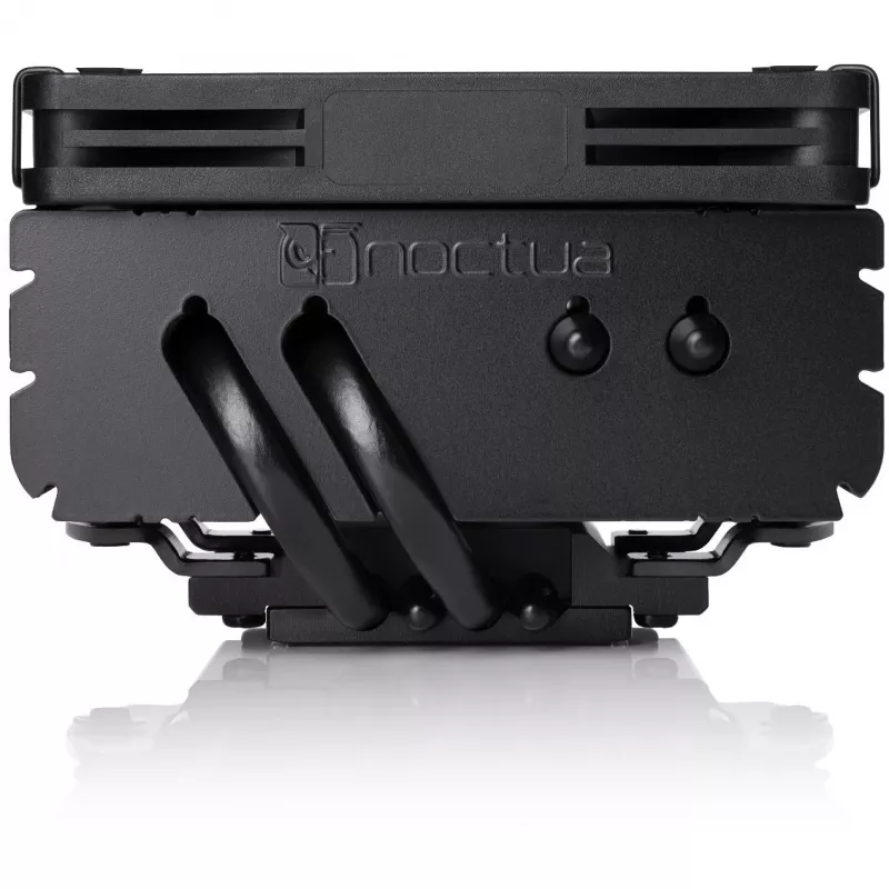 NOCTUA NH-L9x65 chromax.Juoda žemo profilio CPU aušintuvas