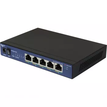Tinklo komutatorius ALLNET ALL-SG8005P-2.5G, 5 prievadų, PoE palaikymas, 2.5G aukštynkryptė jungtis