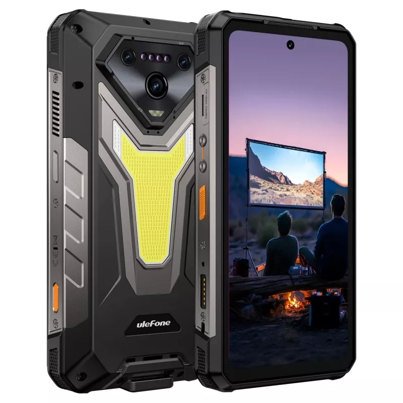Išmanusis telefonas UleFone Armor 34 Pro (Plus) 16/512GB 5G, tvirtas Android įrenginys, 16GB RAM, 512GB atminties, 5G ryšys