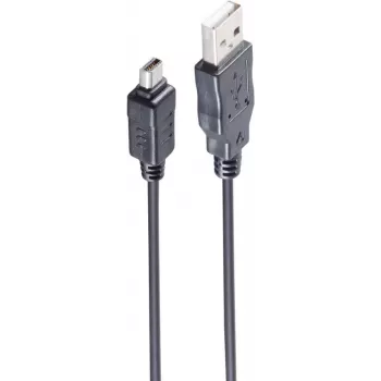 Kameros kabelis ShiverPeaks BS77372 1,5 m juodas USB-A