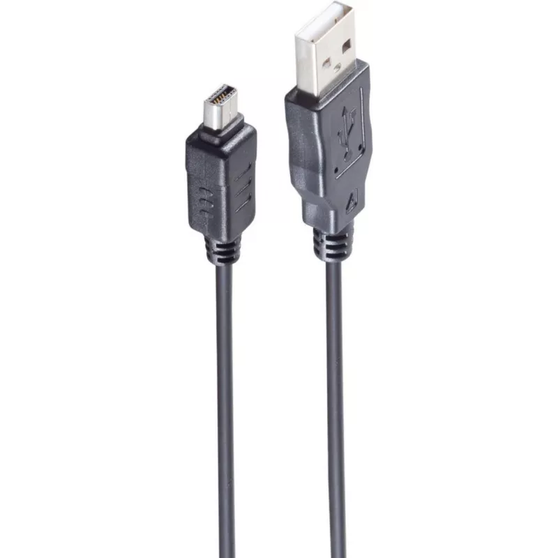 Kameros kabelis ShiverPeaks BS77372 1,5 m juodas USB-A
