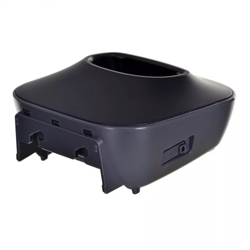 DECT telefonas Panasonic KX-TG1611, juodas, 1,9 GHz, 1,25 colio ekranas, iki 15 h pokalbių, 50 kontaktų telefonų knyga