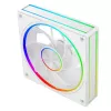 Korpuso ventiliatorius MODECOM VOLCANO LOOP 120 ARGB Reverse Fan White 120 mm, PWM, 400–1400 RPM