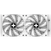 All-in-one skysčio aušintuvas XILENCE Performance A+ XC974 — 240 mm radiatorius, 300 W TDP, baltas, ARGB
