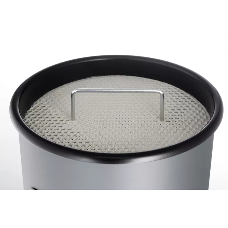 Patvarus pelenų / atliekų kibiras – apvalus – 17 l – metalinis