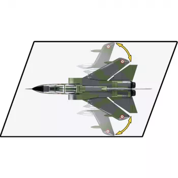 Konstrukcinis žaislas Cobi Panavia Tornado IDS 1:48 mastelio modelis COBI-5894